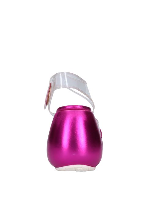 Sandali Zeppa in plexi e pelle CASADEI | 1L157V0801FUCSIA ELETTRICO
